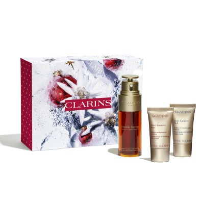 1 - Clarins Kit Routine Double Serum & Nutri-Lumière