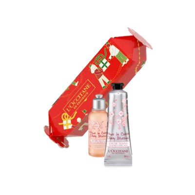 1 - L'Occitane Christmas Cracker Cherry Blossom