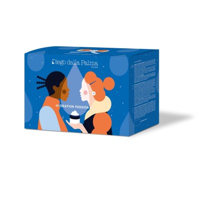 1 - Diego dalla Palma Hydration Passion Kit Light moisturizing gel cream 50ml + Deep moisturizing cream 25ml + Instant gentle ma
