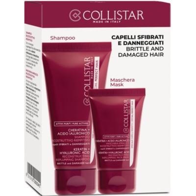 1 - Collistar Kit Shampoo Ricostruttivo Riempitivo