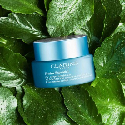1 - Clarins Hydra-Essentiel Cooling-Gel - Normal to Combination Skin 50ml