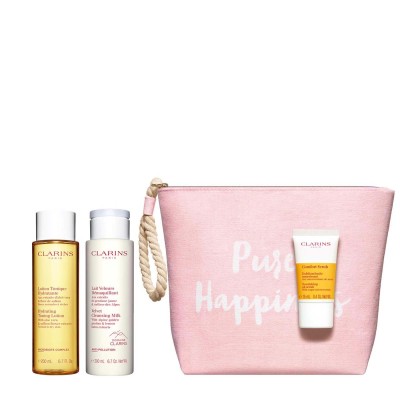1 - Clarins Cleansing Kit pelle secca o sensibile
