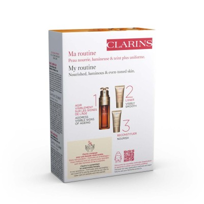 1 - Clarins Double Serum & Nutri-Lumière Collection