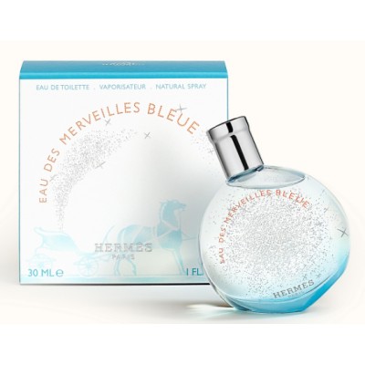 1 - Hermes Eau des Merveilles Bleue Eau de toilette 30ml
