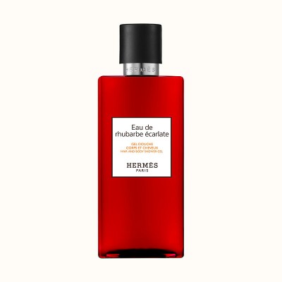 1 - Hermes Eau de rhubarbe écarlate Gel doccia per corpo e capelli 200ml