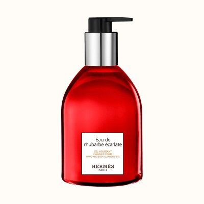 1 - Hermes Eau de rhubarbe ecarlate Cleansing gel 300ml