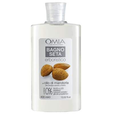 1 - OMIA Laboratori Bagno Seta Mandorla 400 ml