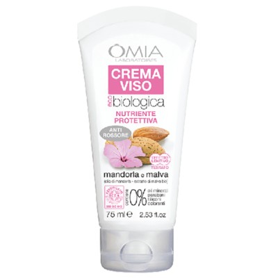 1 - OMIA Laboratori Crema Viso Mandorla e Malva face moisturizer Women 75 ml Cream