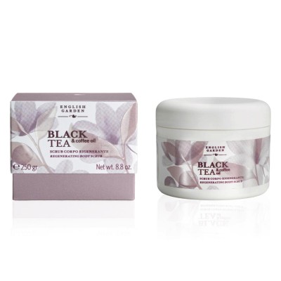 1 - Atkinsons 1799 ENGLISH GARDEN Black Tea And Coffe Oil Scrub Corpo Rigenerante 250g