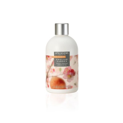 1 - Atkinsons 1799 ENGLISH GARDEN Peach Flowers Bagno Doccia Addolcente 300ml