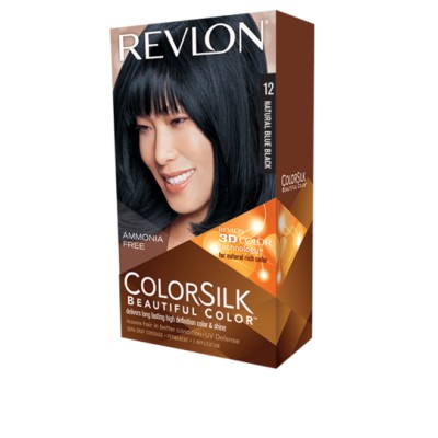 1 - Revlon ColorSilk Beautiful Color 12 Natural Blue Black