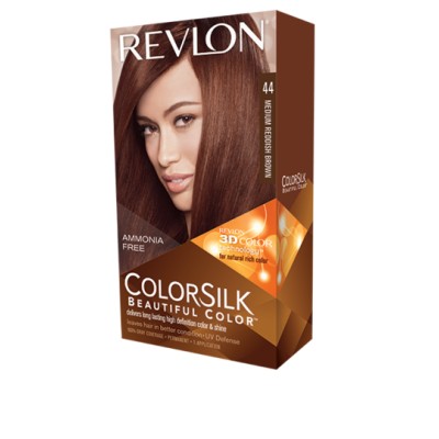 1 - Revlon ColorSilk Beautiful Color 44 Medium Reddish Brown