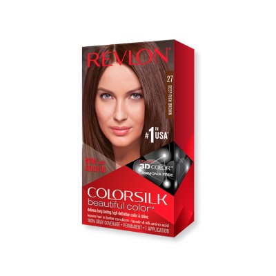 1 - Revlon ColorSilk Beautiful Color 27 Deep Rich Brown