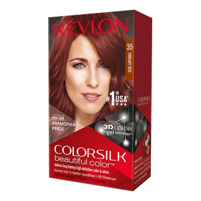 1 - Revlon Colorsilk hair colour Mahogany