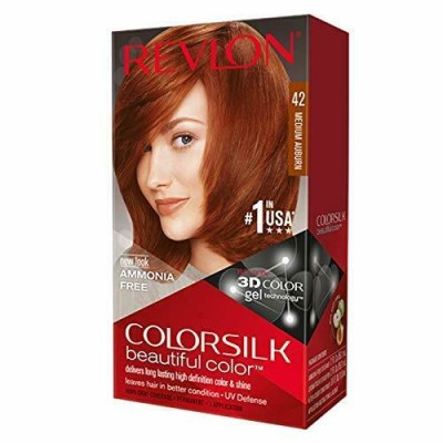 1 - Revlon ColorSilk Beautiful Color 42 Medium Auburn