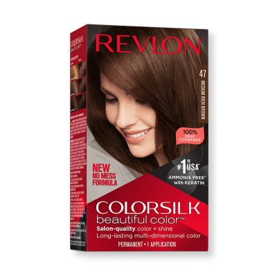 1 - Revlon ColorSilk Beautiful Color 47 Medium Rich Brown