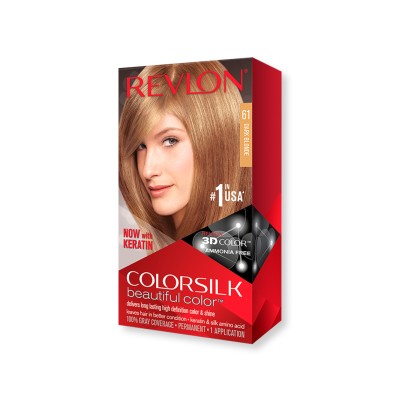 1 - Revlon ColorSilk Beautiful Color 61 Dark Blonde