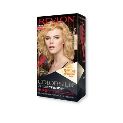 1 - Revlon ColorSilk Buttercream 100 Extra Light Natural Blonde
