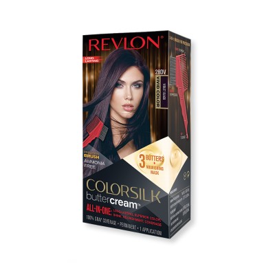 1 - Revlon ColorSilk Buttercream colore per capelli Viola