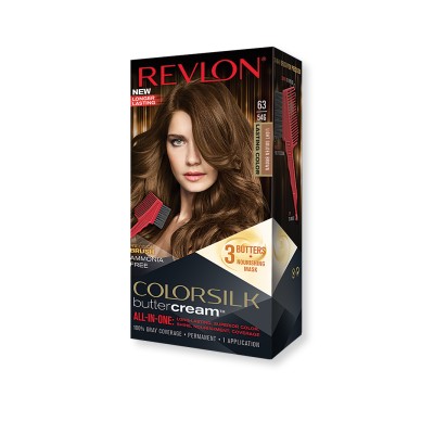 1 - Revlon ColorSilk Buttercream 63 Light Golden Brown