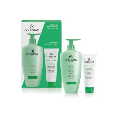 1 - Collistar Set Reshaping Anticellulite Immediate Lifting 400 ml + 75 ml