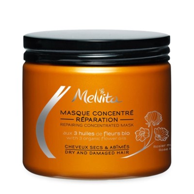 1 - Melvita Repairing Concentrated Mask hair mask Women 175 ml