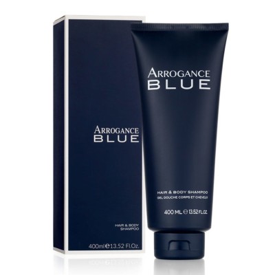 1 - Arrogance Blue Gel Doccia Corpo e Capelli 400 ml