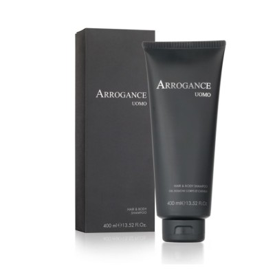 1 - Arrogance Uomo Gel Doccia Corpo e Capelli 400 ml
