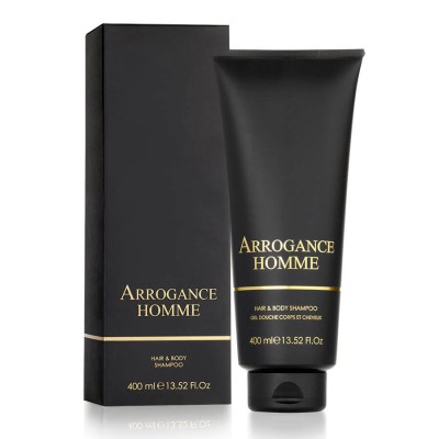 1 - Arrogance Homme Gel Doccia Corpo e Capelli 400 ml
