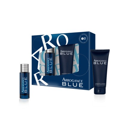 1 - Arrogance Blue perfumery/bath set 2 pc(s) Male