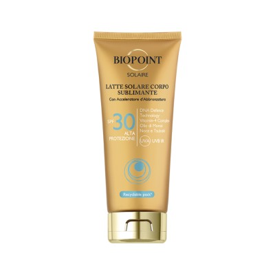 1 - Biopoint Latte corpo sublimante SPF30 200ml