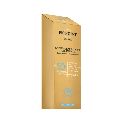 1 - Biopoint Latte viso sublimante SPF50 50ml