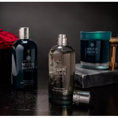 1 - Molton Brown Russian Leather Bath & Shower Gel 300ml