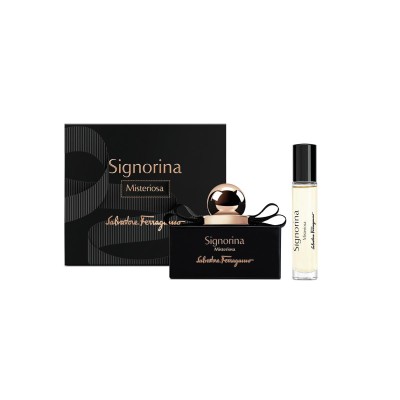 1 - Salvatore Ferragamo Signorina Misteriosa Limited Edition Kit (100ml EDP + 10ml Purse Spray)