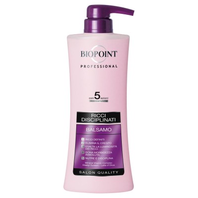 1 - Biopoint Con5azioni, Ricci Disciplinati Balsamo Balsamo professionale per capelli 400 ml Donna