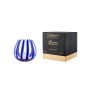 1 - The Merchant Of Venice String Scented Lanter Blue And Peach Colored With 4 Tea Lights