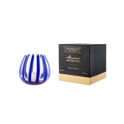 1 - The Merchant Of Venice Lanterna String Blu E Pesco + 4 Tea Light