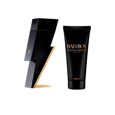 1 - Carolina Herrera Cofanetto Bad Boy Eau de Toilette 100ml + Gel Doccia Shampoo 100ml