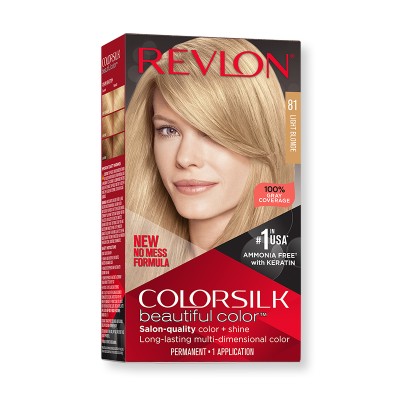 1 - Revlon ColorSilk Beautiful Color 81 Light Blonde