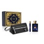 1 - Versace Dylan Blue Eau De Toilette 100ml + Travel Spray 10ml + Black Trousse