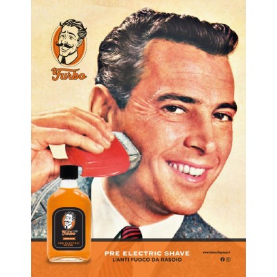 1 - Furbo Orange Pre Electric Shave Dermocalm 100 ml