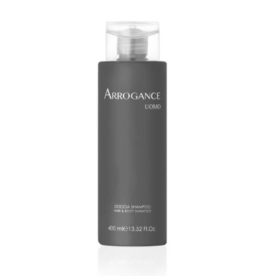 1 - Arrogance Uomo Gel Doccia Corpo e Capelli 400 ml