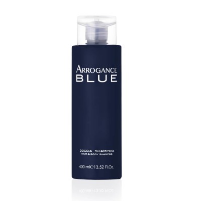 1 - Arrogance Blue Gel Doccia Corpo e Capelli 400 ml