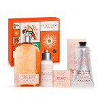1 - L'Occitane Cofanetto Corpo Fiori di Ciliegio: Gel doccia Fiori di Ciliegio 250ml + Latte corpo Fiori di Ciliegio 75ml + Cema