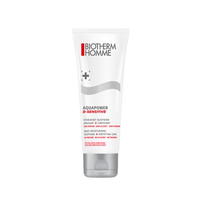 1 - Biotherm Aquapower D-Sensitive face moisturizer Men 75 ml Gel