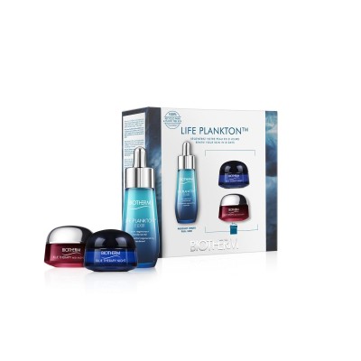 1 - Biotherm Gift Set 2020 Life Plankton Elixir 30ml + Blue Therapy Night 15ml + Blue Therapy Red Algae Uplift 15ml