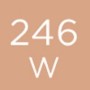 4 - Diego dalla Palma Nudissimo - Soft matt foundation, Warm beige 246W