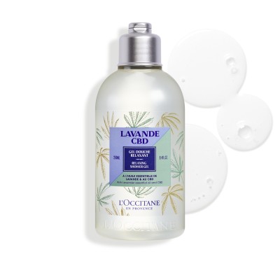 1 - L'Occitane Lavender CBD 250 ml Gel doccia Donna Corpo Lavanda
