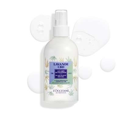 1 - L'Occitane Latte corpo bifasico Lavanda CBD 250ml
