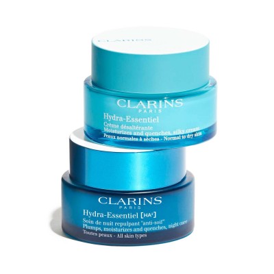 1 - Clarins Hydra-Essentiel [HA²] Trattamento notte rimpolpante idratante 50ml